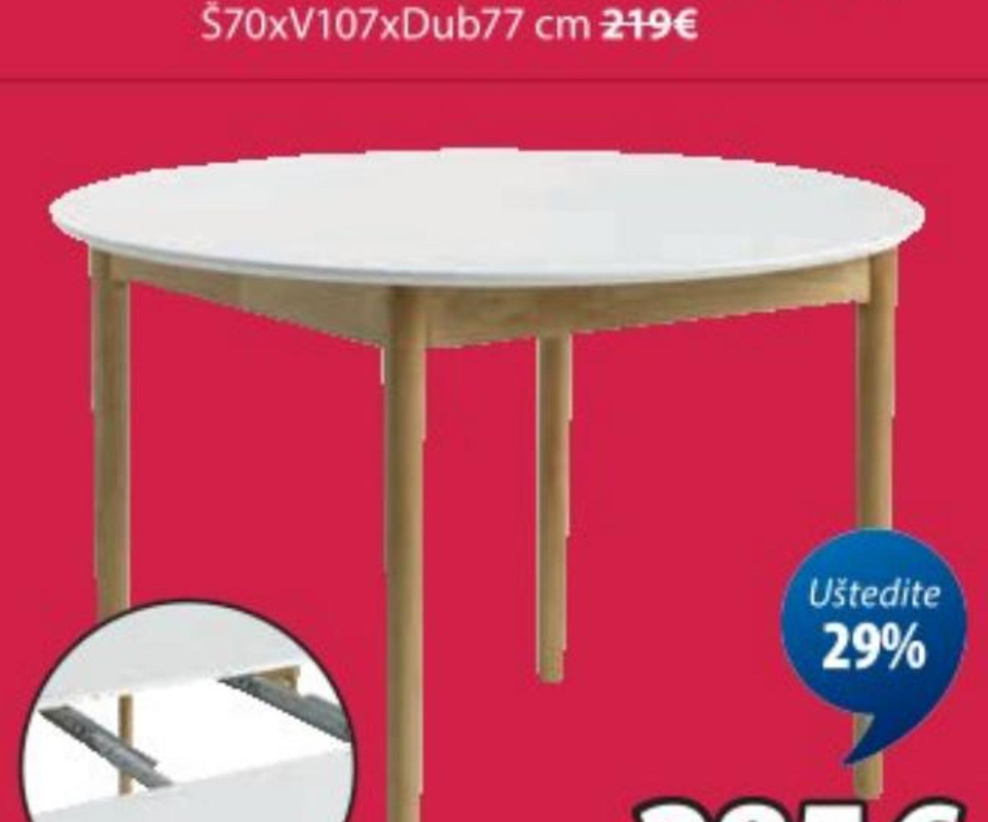Marstrand blagovaonski stol Ø110xV75 cm - Akcija u trgovini Jysk