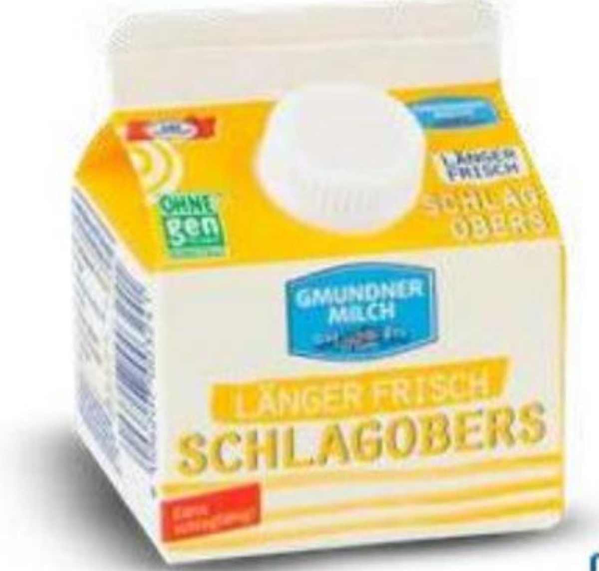 Svježe vrhnje za šlag 36% M.M. 250 ml Gmündner Milch - Akcija u trgovini Eurospin