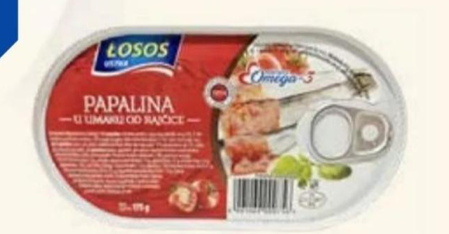 Losos Papalina 175g - Akcija u trgovini Pivac