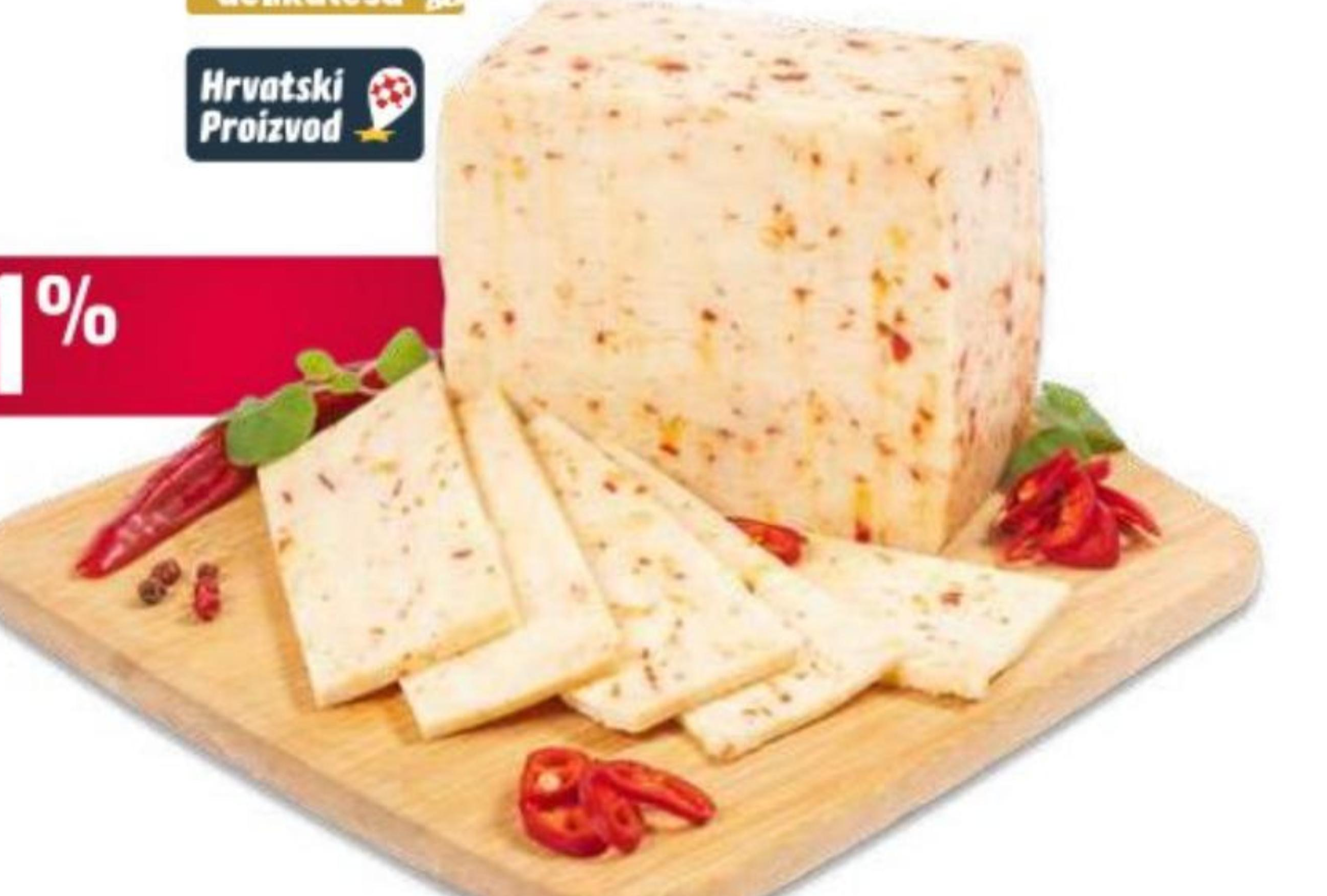 Kuhani sir s crvenom paprikom - Akcija u trgovini Eurospin