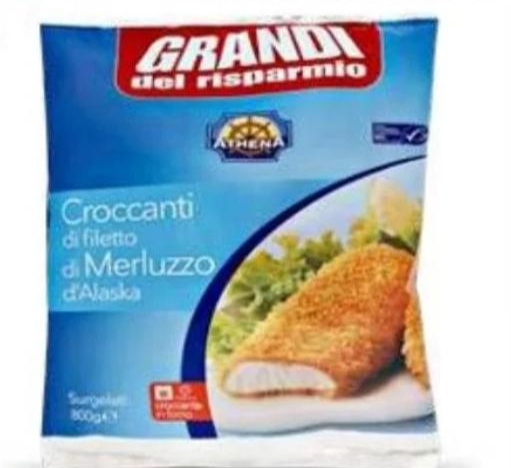 Grandi Panirani fileti aljaške kolje 800 g - Akcija u trgovini Eurospin