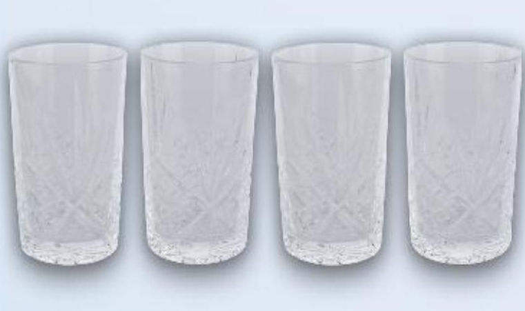 Čaše 4 kom (cca. 280 ml ili 320 ml) Akcija u trgovini Kaufland