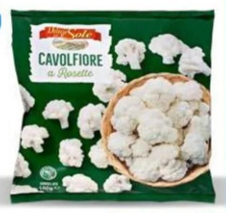 Cvijetača 600 g Del Sole - Akcija u trgovini Eurospin