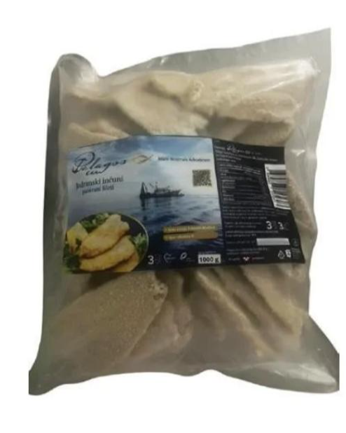 Jadranski inćuni panirani filet 1 kg - Akcija u trgovini Metro