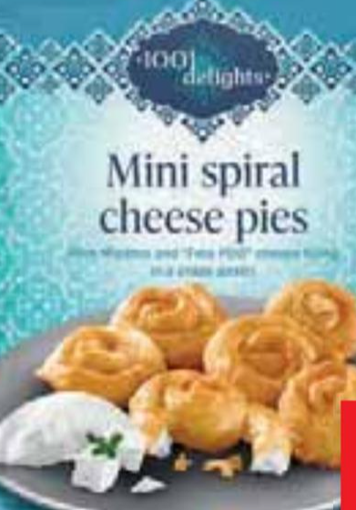 1001 DELIGHTS Mini pita sa sirom 1 kg - Akcija u trgovini Lidl