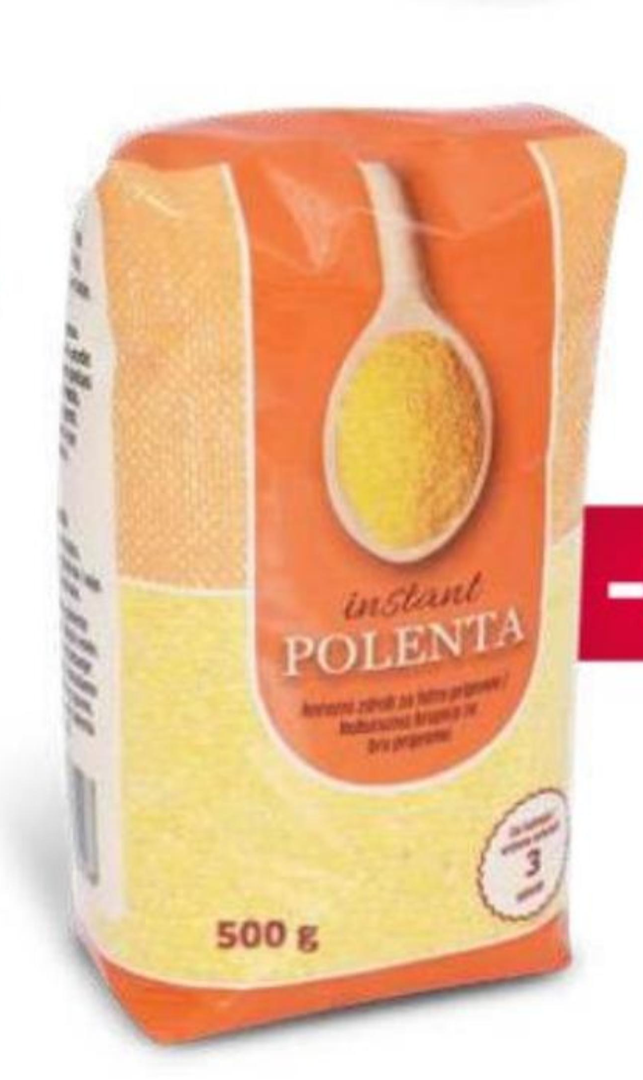 Instant palenta 500 g - Akcija u trgovini Eurospin