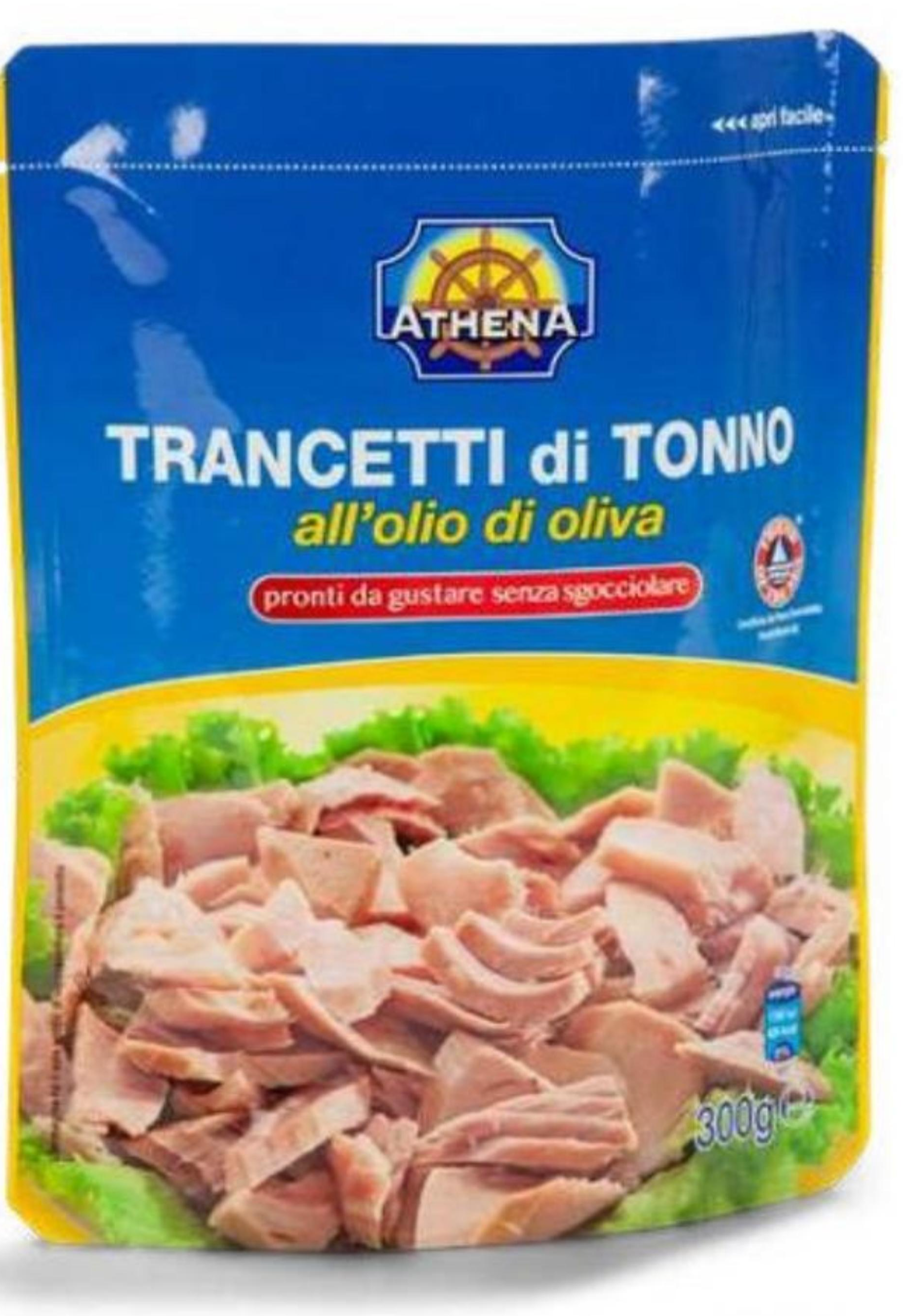 Athena Tuna komadići u maslinovom ulju 300 g - Akcija u trgovini Eurospin