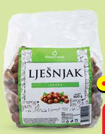 Marjan Voće Lješnjak 300 g - Akcija u trgovini Plodine