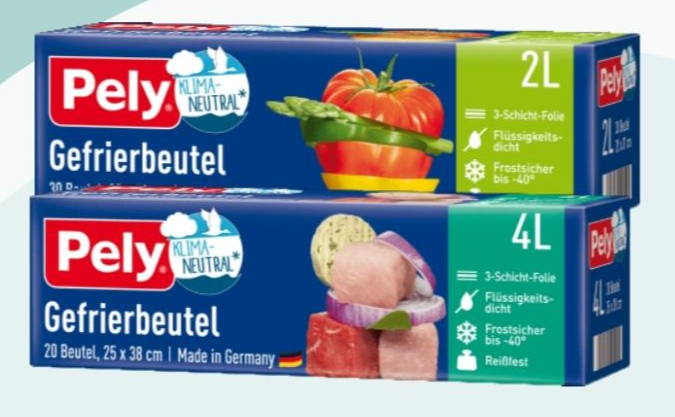 Vrećice za zamrzavanje Pely 2L, 4L, 1 rola - Akcija u trgovini Boso
