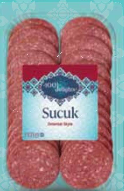 1001 DELIGHTS Sudžuk 180 g - Akcija u trgovini Lidl