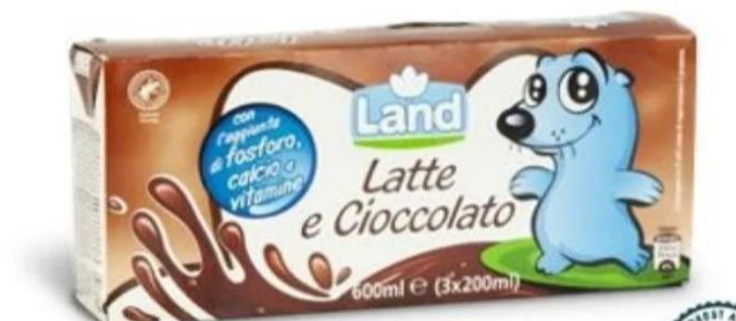 Land Čokoladno mlijeko 3 KOM, 600 ml - Akcija u trgovini Eurospin