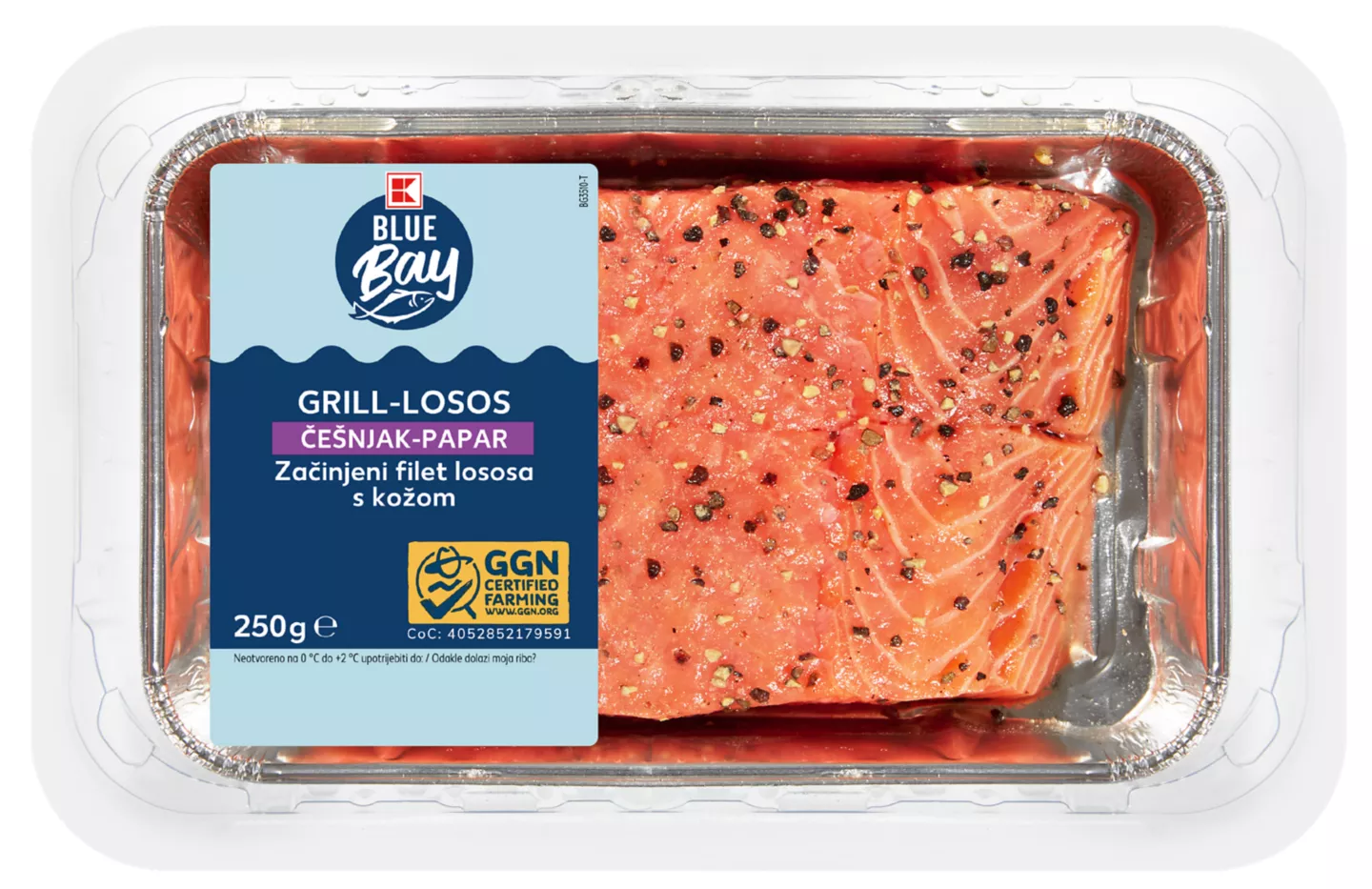 Blue Bay Losos filet 250g - Akcija u trgovini Kaufland