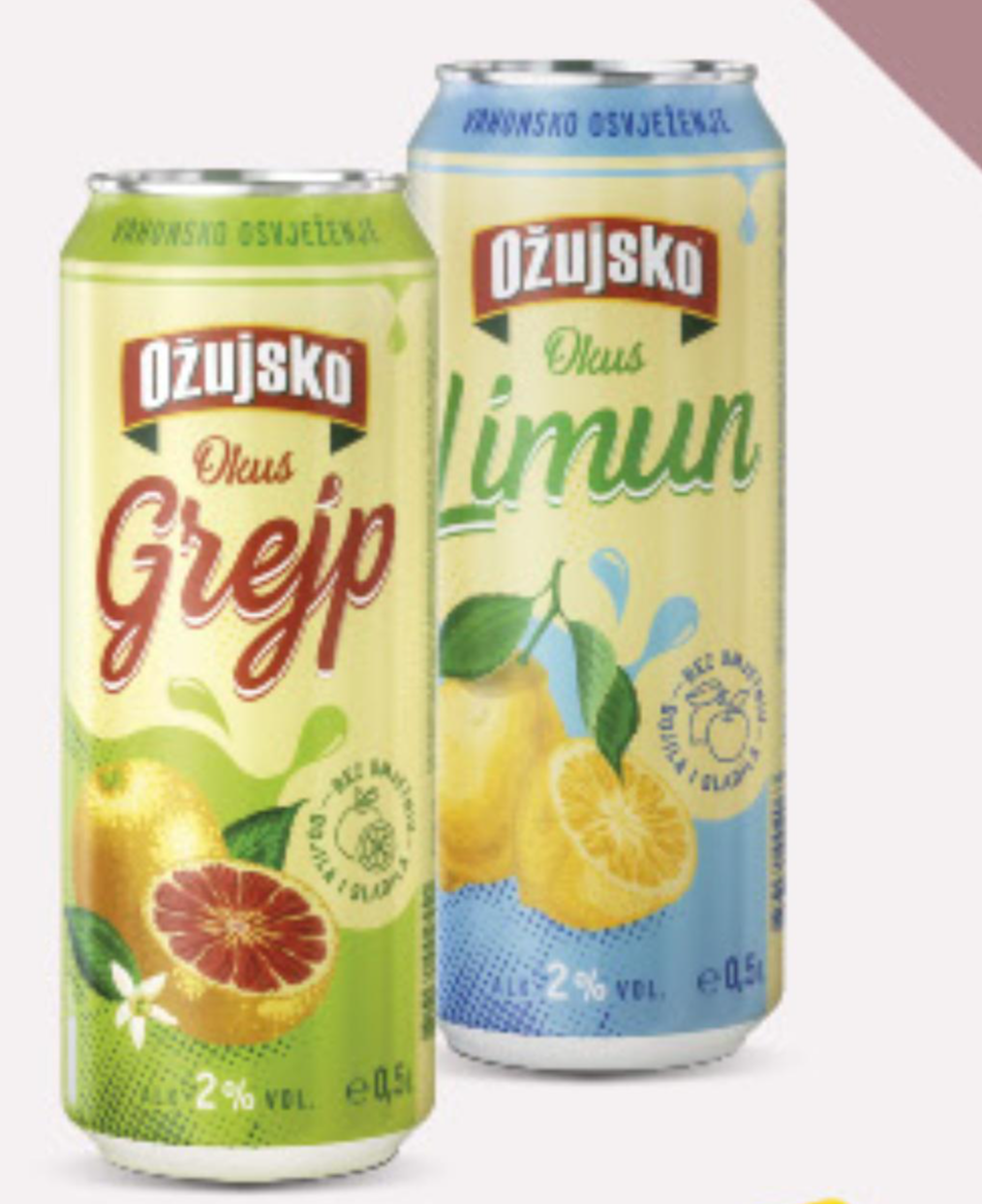 Ožujsko Radler 0,5 l Akcija u trgovini Konzum