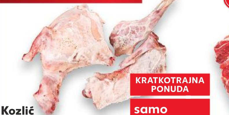Kozlić trup s glavom 1 kg - Akcija u trgovini Kaufland