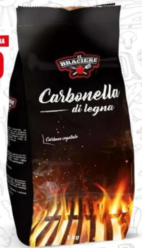 Drveni ugljen 5 kg Il Braciere - Akcija u trgovini Eurospin