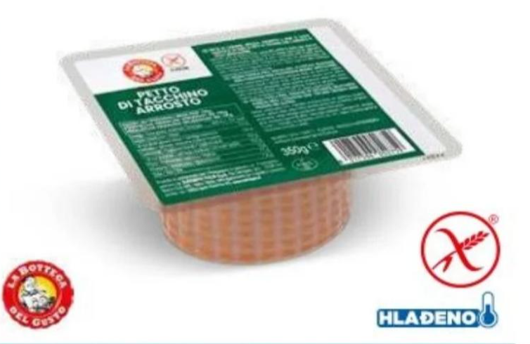 Pureća prsa pečena 350 g La Bottega del Gusto - Akcija u trgovini Eurospin