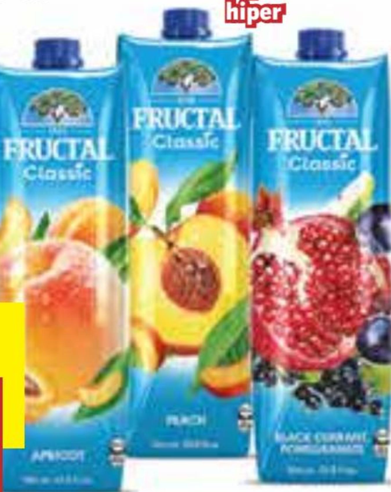 FRUCTAL Classic Negazirano piće 1 l - Akcija u trgovini Ribola