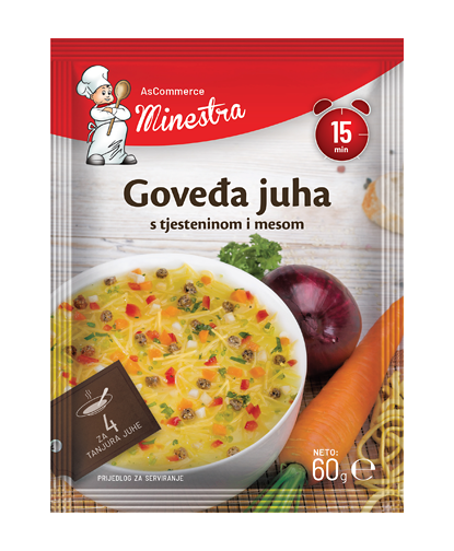 Juhe s tjesteninom Minestra 60 g - Akcija u trgovini KTC
