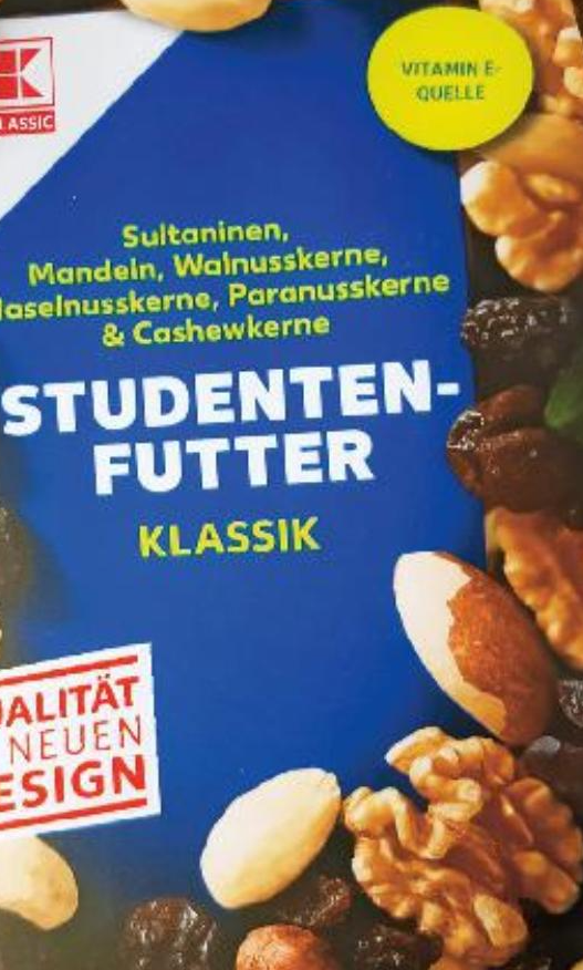 Studentski mix 200 g K-Classic - Akcija u trgovini Kaufland