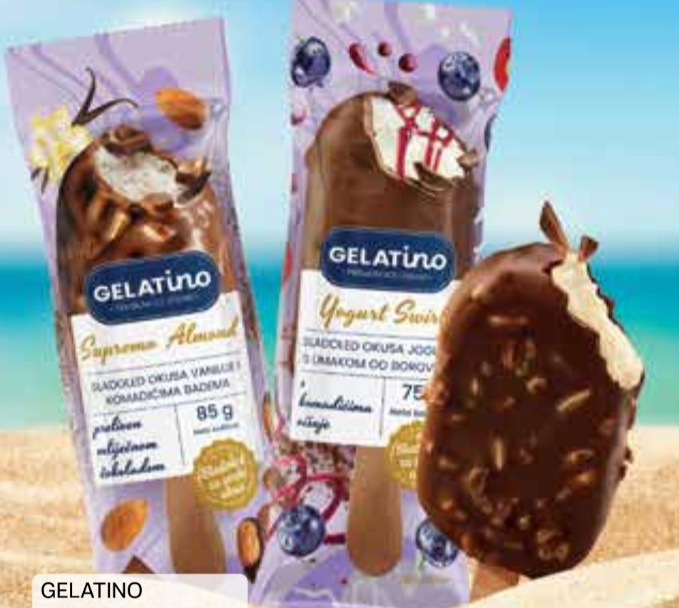 Gelatino Sladoled 100 ml - Akcija u trgovini Plodine
