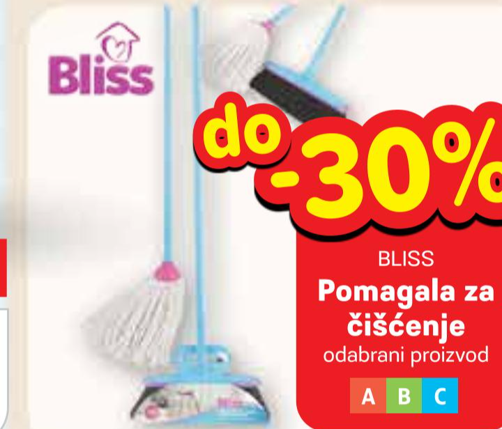 Bliss Pomagala za čišćenje - Akcija u trgovini Plodine