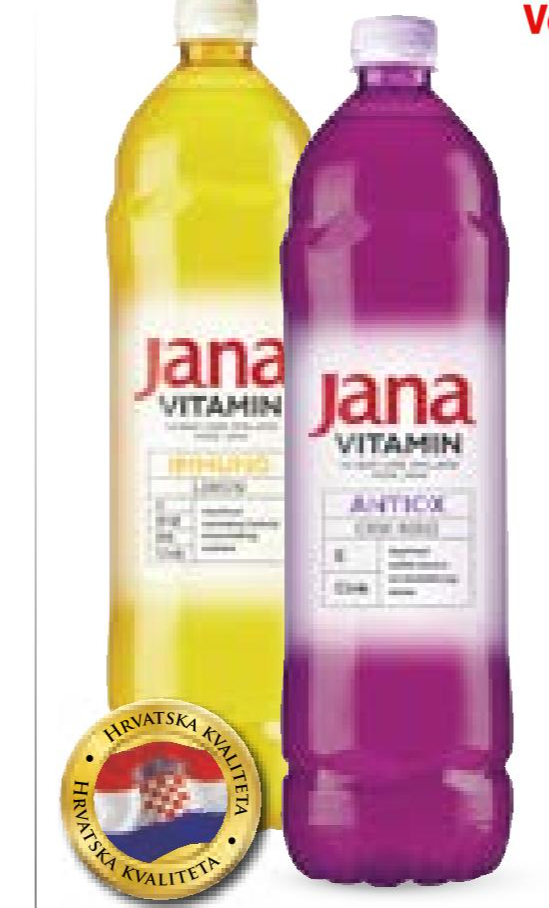 Voda Jana Vitamin 1,5 L - Akcija u trgovini Interspar