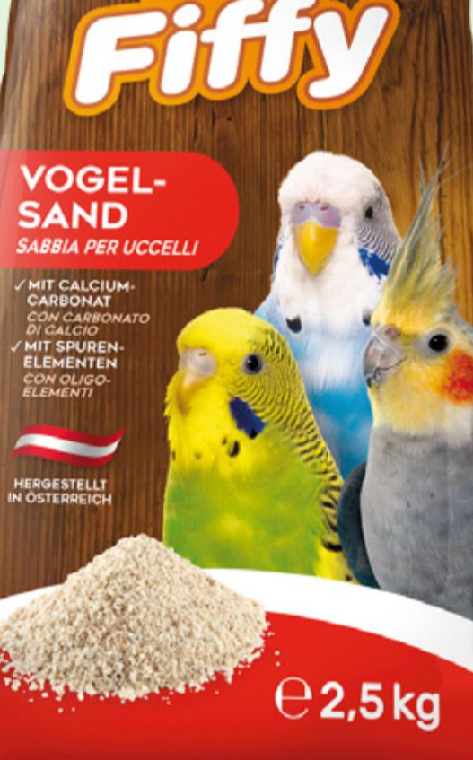 Pijesak za ptice Fiffy 2,5 kg - Akcija u trgovini Interspar