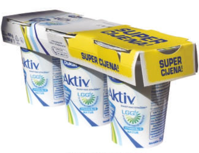 b.Aktiv, Dukat Jogurt 3 x 150 g - Akcija u trgovini Tommy
