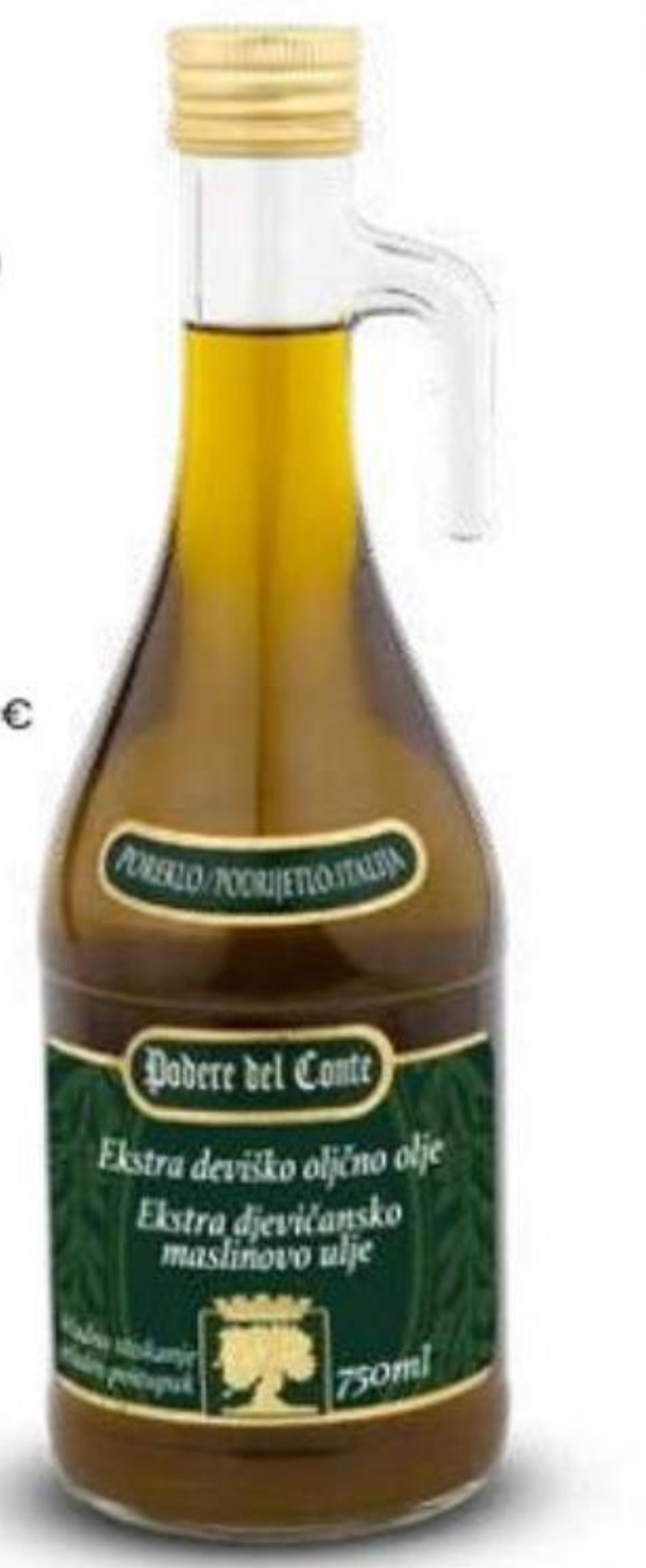 Ekstra djevičansko maslinovo ulje hladno prešano 750 ml Podere del Conte - Akcija u trgovini Eurospin