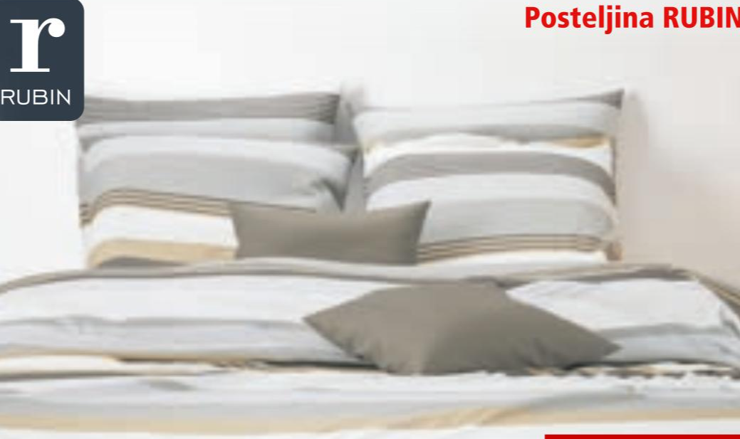 Posteljina RUBIN 1 kom - Akcija u trgovini Interspar