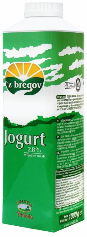 'z bregov Jogurt 1 kg - Akcija u trgovini Studenac
