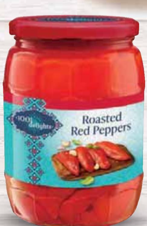 1001 DELIGHTS Pečena paprika 720 ml - Akcija u trgovini Lidl