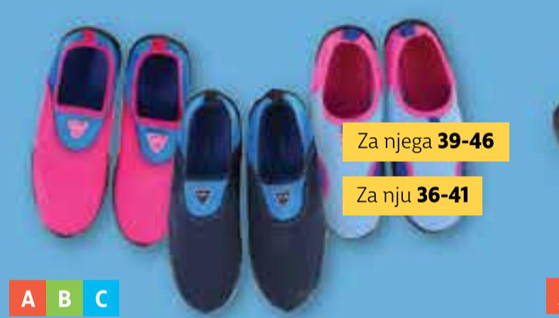 Cipele za vodu vel. 36-45 - Akcija u trgovini Plodine