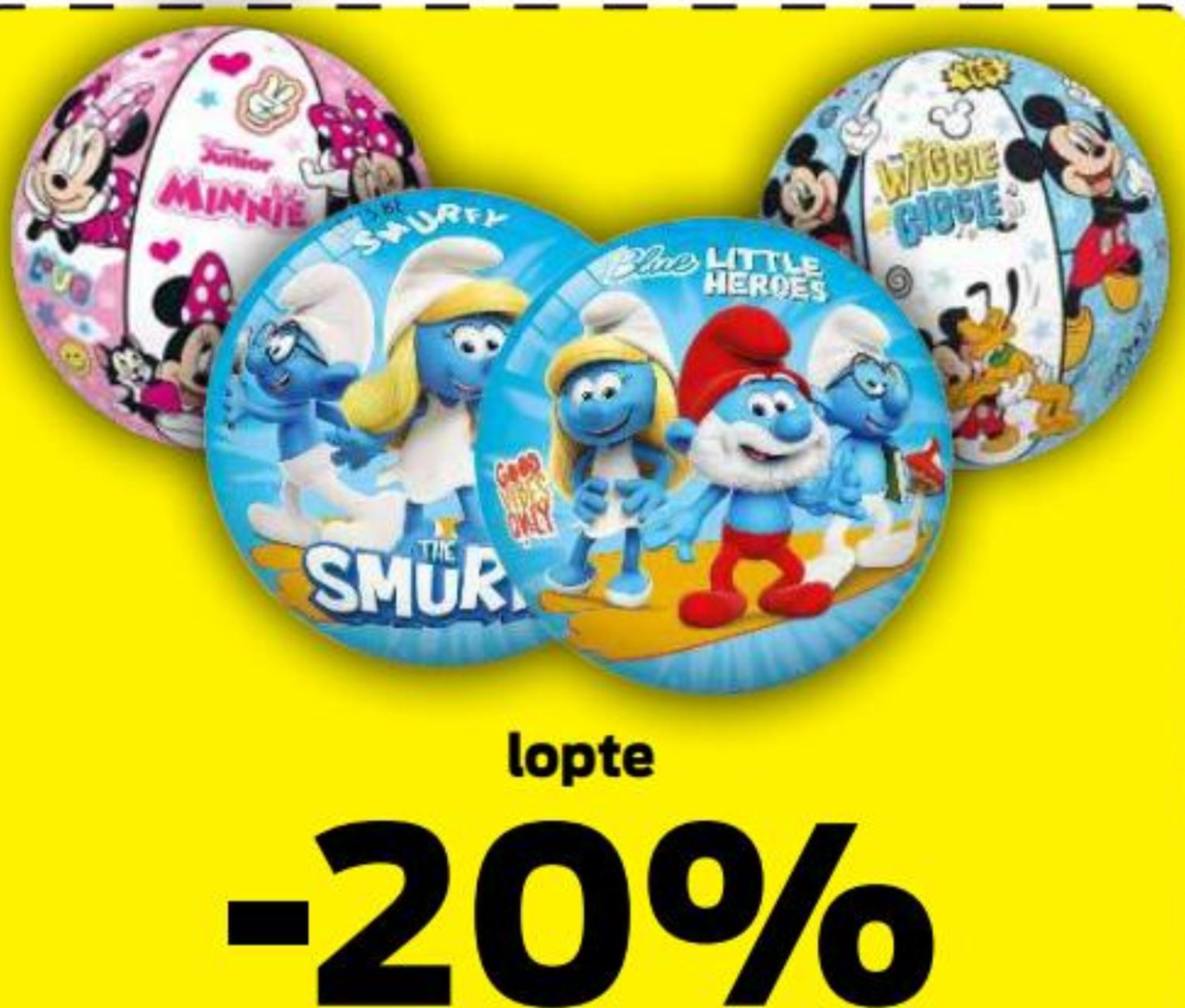 Lopte - Akcija u trgovini Gavranović