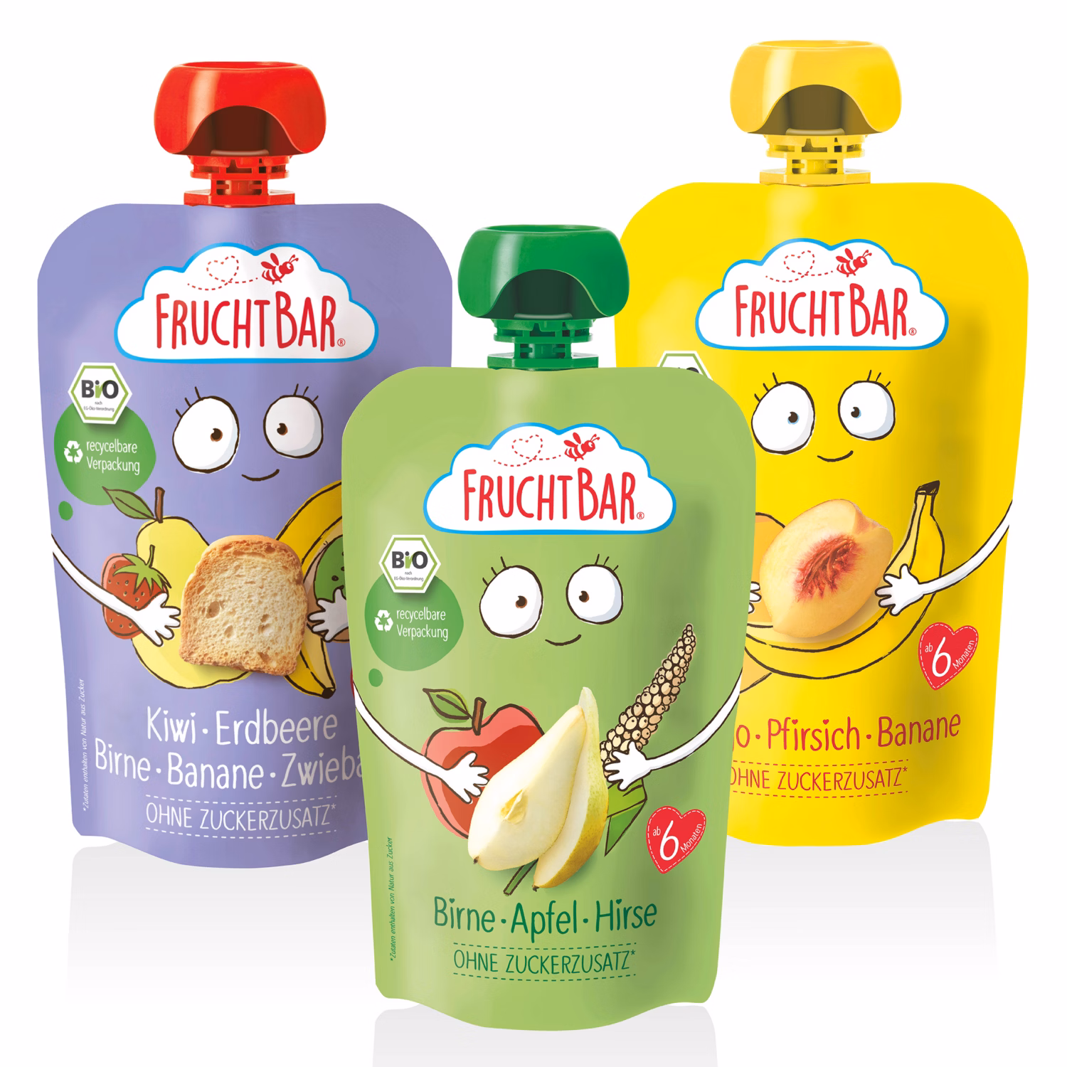 Fruchtbar voćna kašica 100 g - Akcija u trgovini Mueller