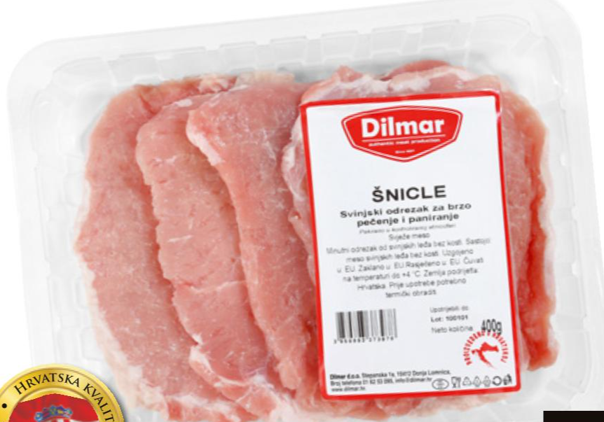 Svinjski odrezak 400 g Dilmar - Akcija u trgovini Spar