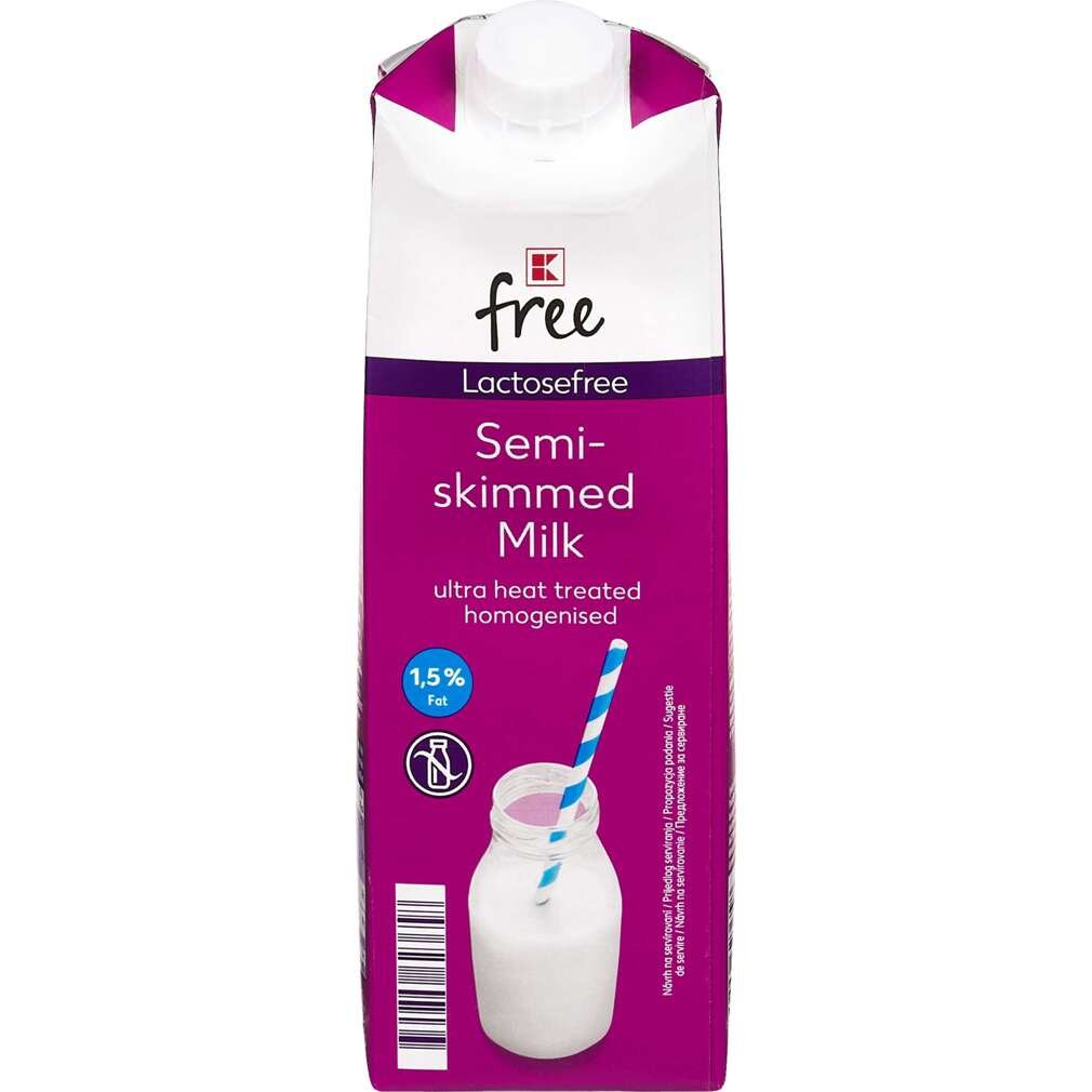 Trajno mlijeko 1 L free - Akcija u trgovini Kaufland