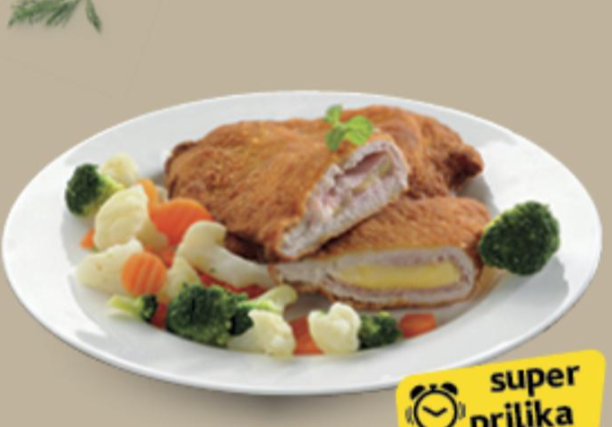 Zagrebački odrezak kom - Akcija u trgovini Konzum