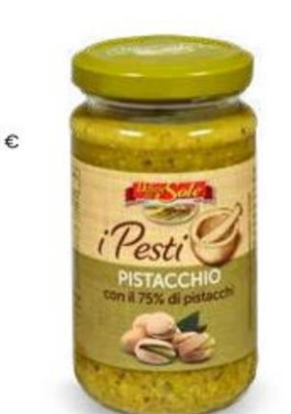 Pesto od pistacija 190 g - Akcija u trgovini Eurospin