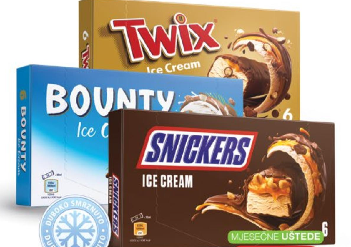 Sladoled - Akcija u trgovini Spar