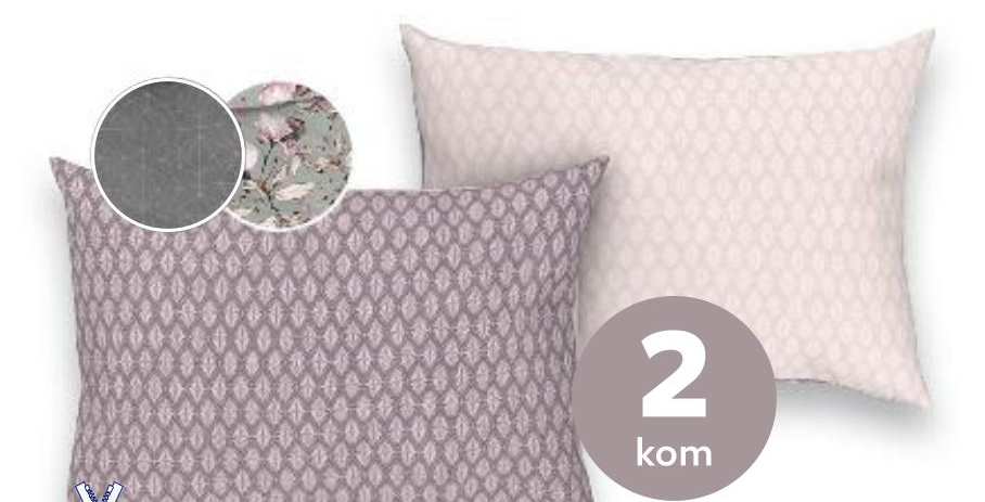 Jastučnica 2 kom LIV QO BO - Akcija u trgovini Kaufland