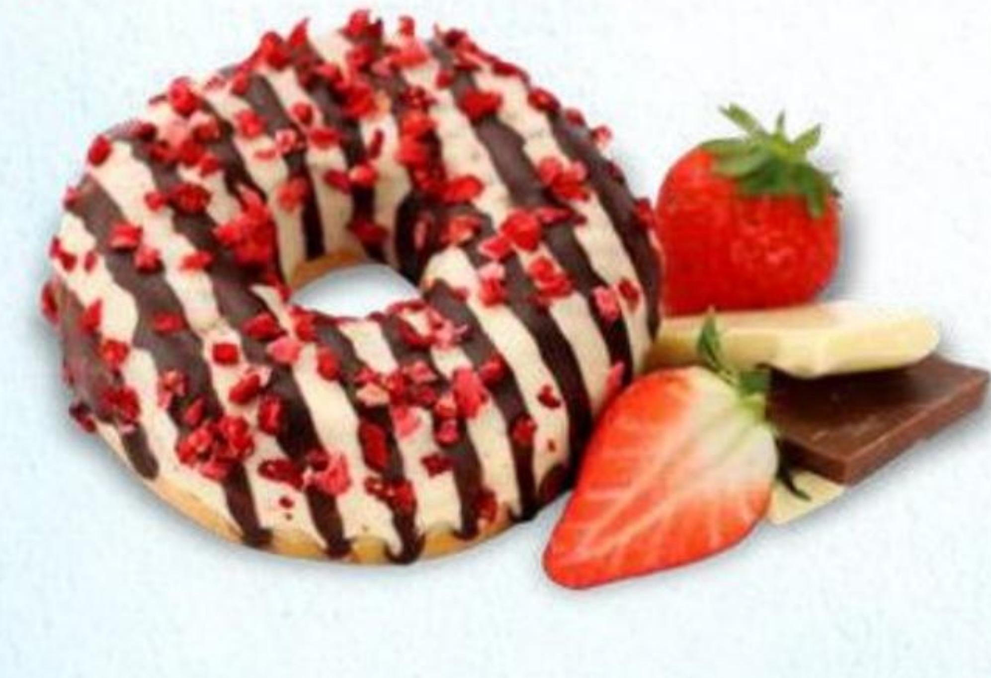 Donut jagoda punjeni 73 g - Akcija u trgovini Eurospin