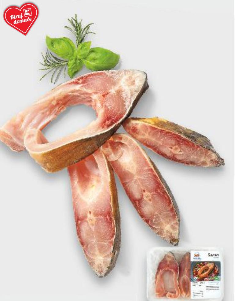 PP Orahovica Šaran odrezak 450 g - Akcija u trgovini Kaufland