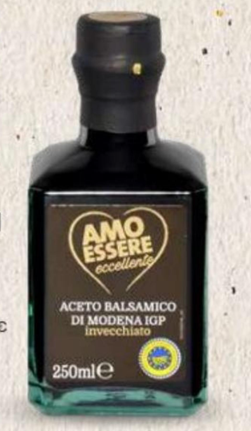 Aceto Balsamico di Modena 250 ml AMO ESSERE - Akcija u trgovini Eurospin