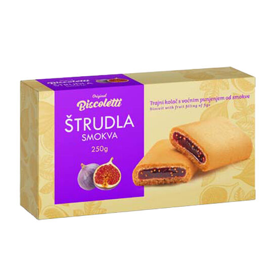 Biscoletti Štrudlice 250 g - Akcija u trgovini Plodine
