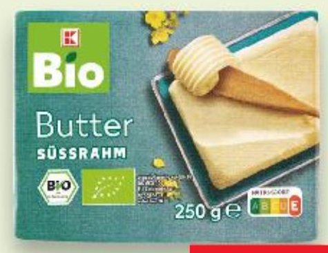 K Bio Maslac od slatkog vrhnja 250 g Akcija u trgovini Kaufland