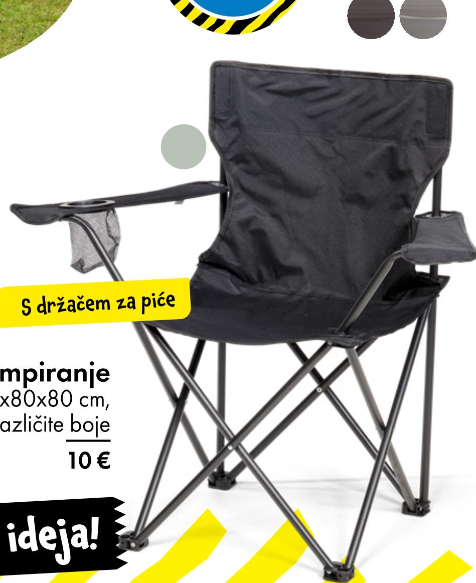 Stolica za kampiranje - Akcija u trgovini Plodine