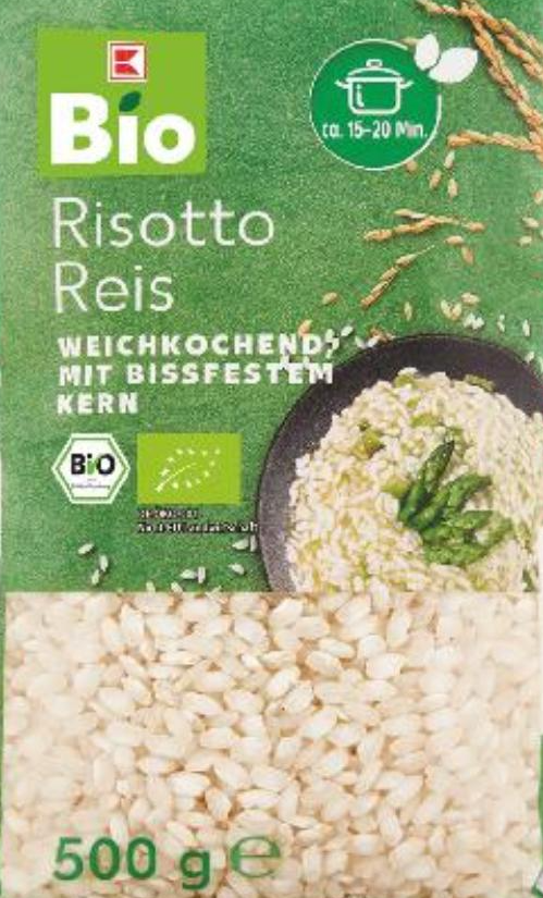 Bio Risotto Reis 500 g Akcija u trgovini Kaufland