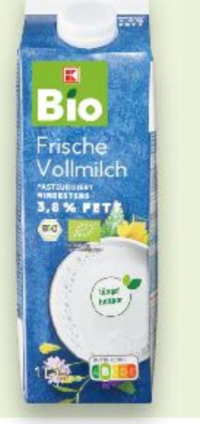 Bio Svježe mlijeko 1 L - Akcija u trgovini Kaufland