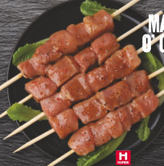 Majstori o' gradela Svinjski ražnjići 1 kg - Akcija u trgovini Tommy